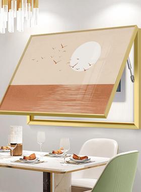 现代简约抽象电表箱BQ720404装画打孔配电箱电闸壁盒遮挡免挂画饰