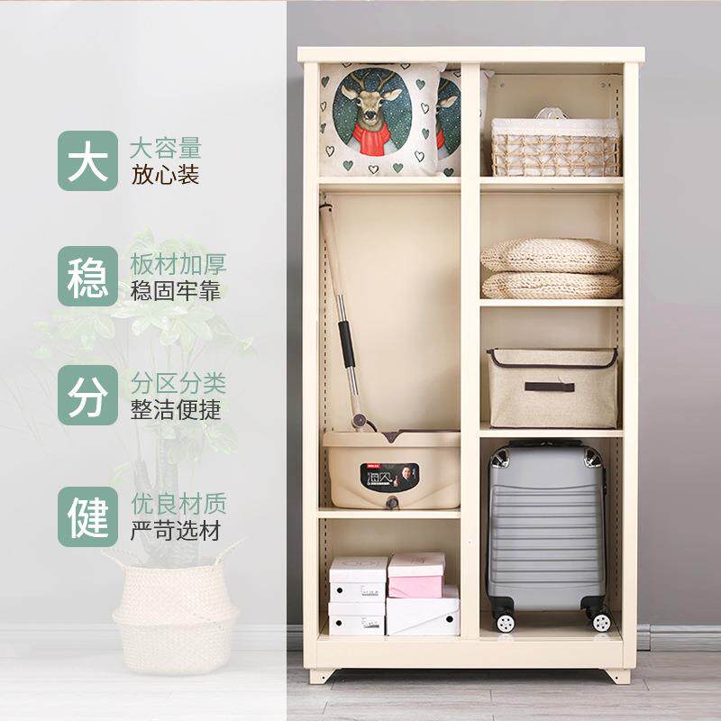 简约关尚时简欧多功无品牌/能收纳阳台柜柜多层储物移门柜玄柜子