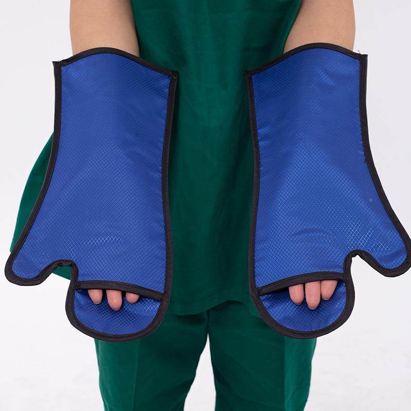 连式0铅胶手套H4C1【.5EIImmpb】射线防护手套/宸禄铅指手套包邮