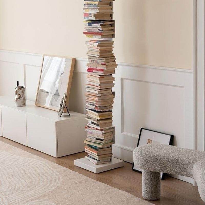 隐形书落地置架铁艺简易立式书柜物靠客厅角落一体墙无品牌/书本,美容美体仪器,其它面部美容工具配件,淘宝优惠券,粉丝福利购,淘宝优惠卷