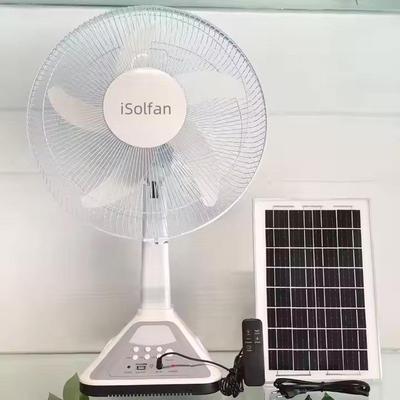 iSolfanSolarFan16inch户外多功能便携太阳能风扇摇头风扇