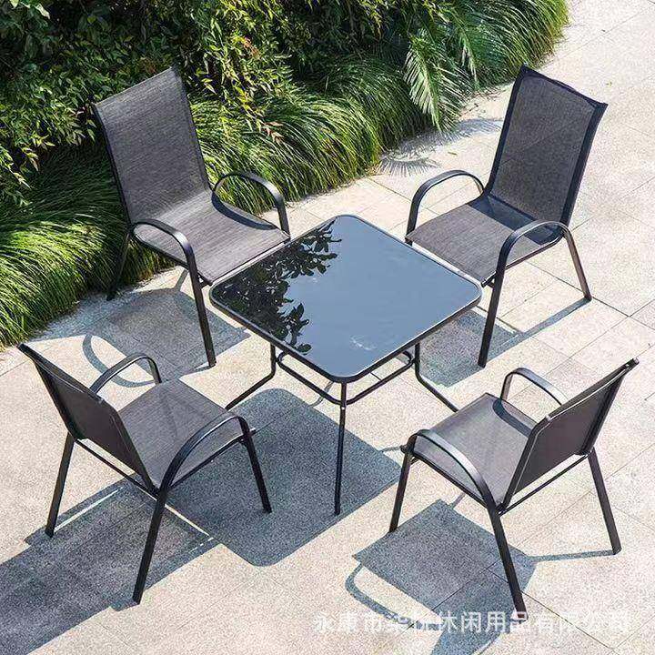 户外折叠堆高椅套装高靠背椅特斯林椅阳台庭院铁艺KD桌椅套野营,机械设备,其他机械设备,淘宝优惠券,粉丝福利购,淘宝优惠卷