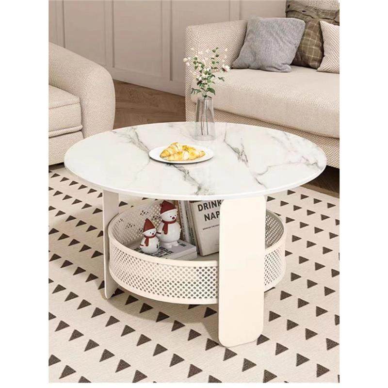 奶油风岩板茶几客厅2024新款小户型现代极简玻璃圆形茶几小桌子,纺织面料/辅料/配套,纺织机械配件,淘宝优惠券,粉丝福利购,淘宝优惠卷