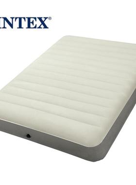 INTEX64101单人线拉充气床居家充气床垫野营户外空气床垫