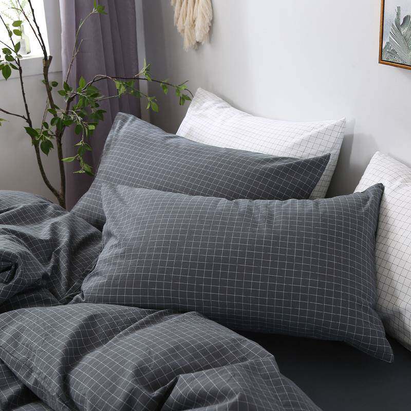 纯棉30cm50枕套40cmx60枕头套48x74儿童35小号45一对55装70大号道