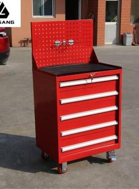 麦冈ELA-185MA抽屉式工具箱带挂板移动五金工具柜5抽重型工具车