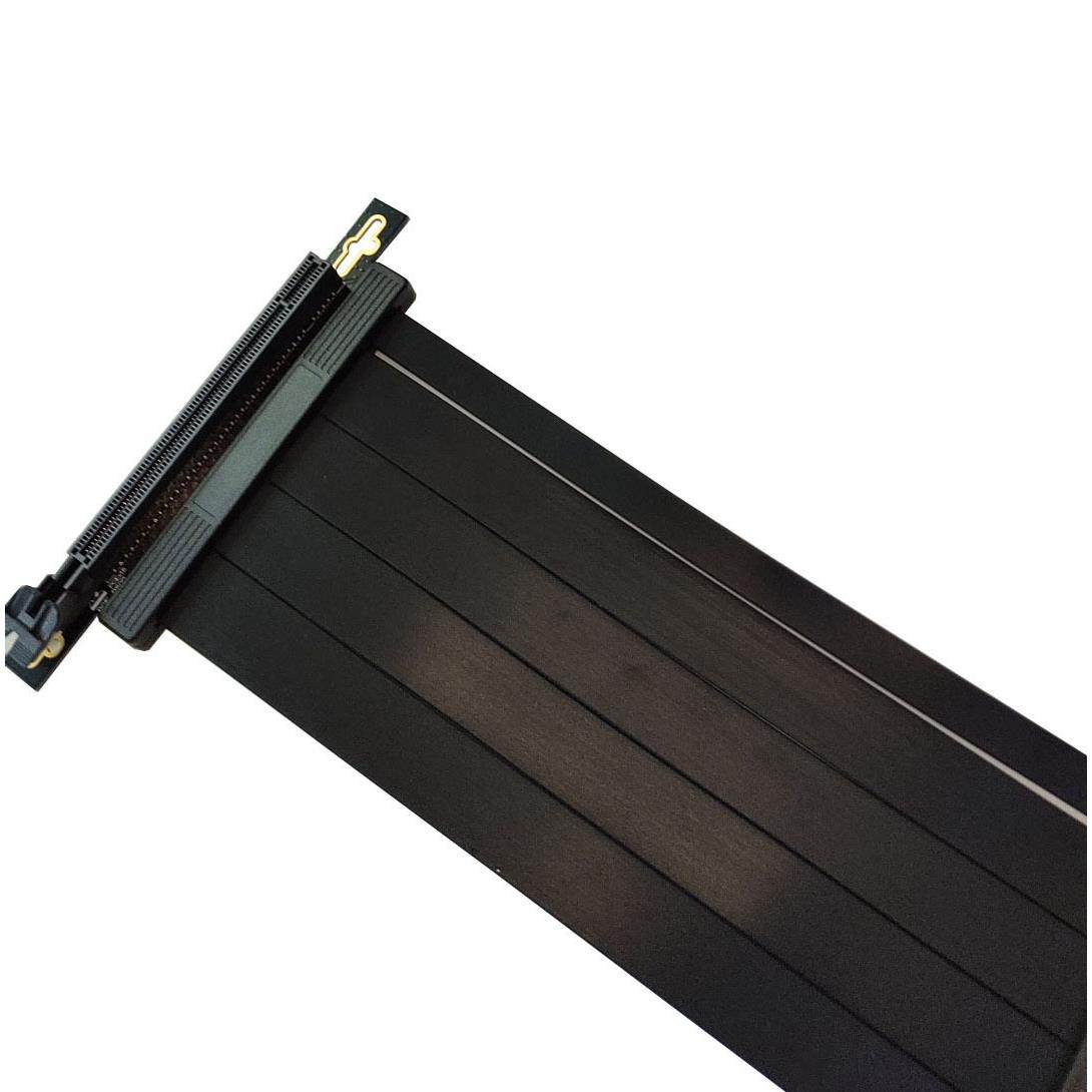 90度PCIE4.0X16显卡延长线全速稳定电脑机箱16X转接线