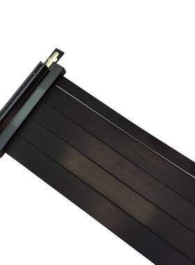 90度PCIE4.0X16显卡延长线全速稳定电脑机箱16X转接线