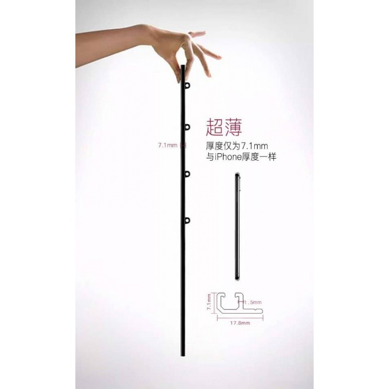 棉古手工超薄连体窗帘轨道静音黑色飘窗隐形单双轨弯轨滑轮