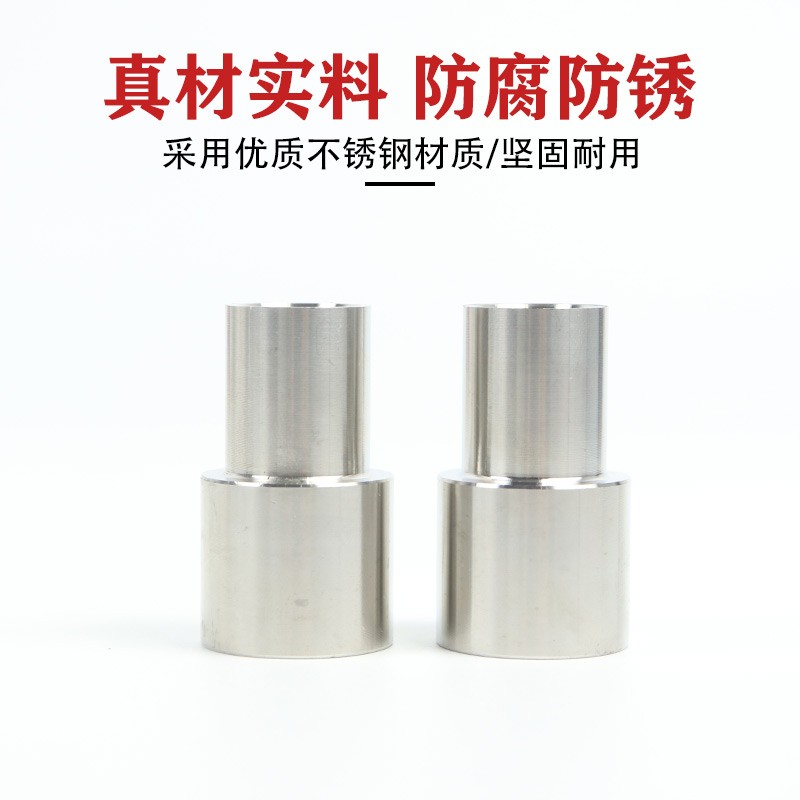 316L不锈钢自动焊弯头BA级焊接大小头变径直通高纯气体管道90