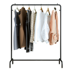 衣架铁艺服装店展示架晾衣架落地挂衣架摆摊陈列架女装衣服货架子