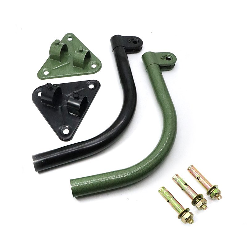 工业电风扇配件壁扇支架弯杆牛角扇三角板弯管落地扇通用挂墙架子