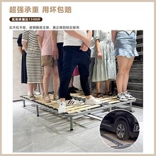 榻榻米专用排骨架床架子实木床板防潮加密静音折叠定制钢架儿童床