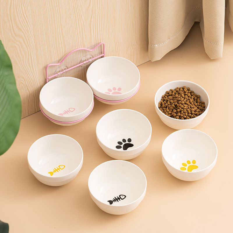 贴墙式猫碗宠物碗防打翻狗狗饭碗猫咪水碗固定架猫狗食盆宠物用品,宠物/宠物食品及用品,猫狗碗/慢食碗,淘宝优惠券,粉丝福利购,淘宝优惠卷