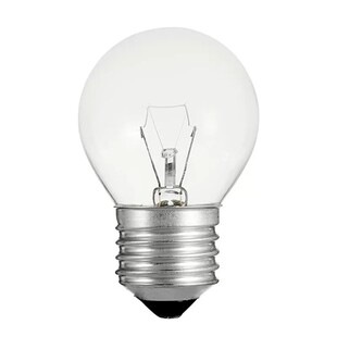 灯泡25w40W磨砂透明e27e14螺口尖泡拉尾泡蜡烛水晶灯玻璃15瓦