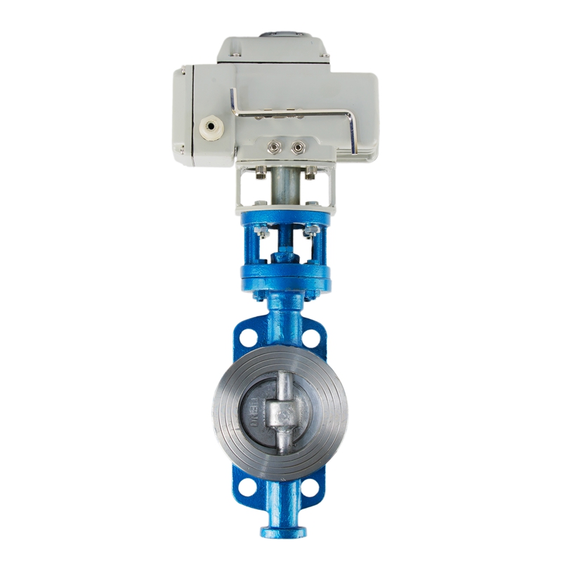 D973H-16C电动硬密封对夹蝶阀  铸钢不锈钢蝶阀耐高温 DN50-DN400