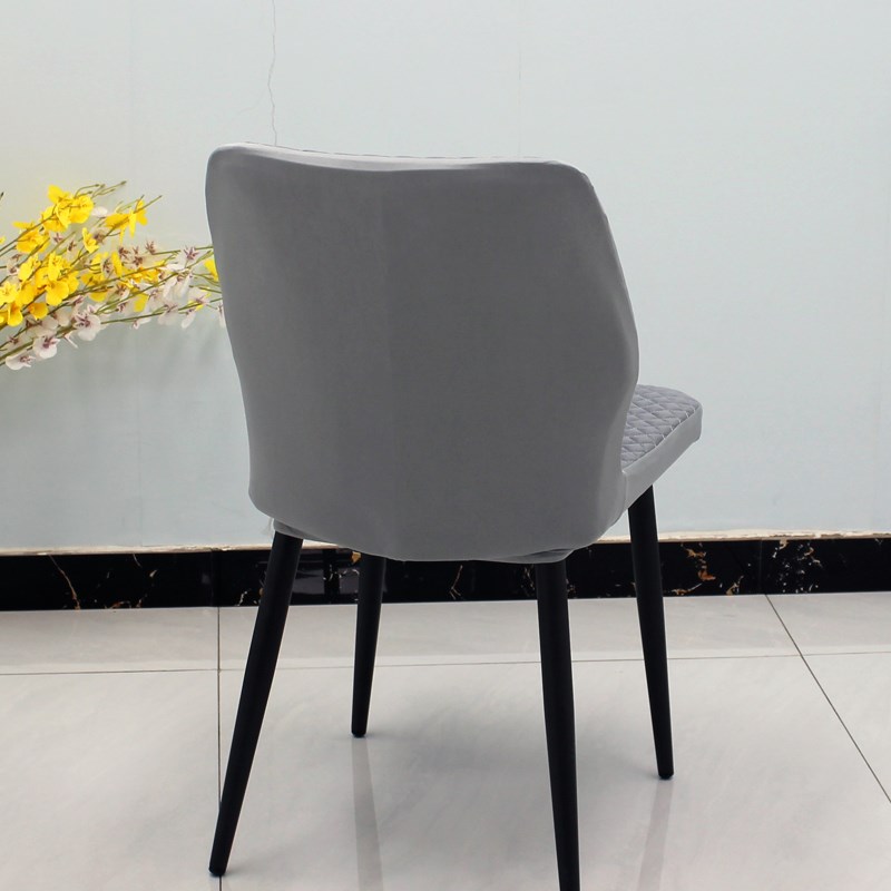 简约椅套全包弧形椅子套罩家用餐椅套凳子罩座垫套靠背保护套防尘