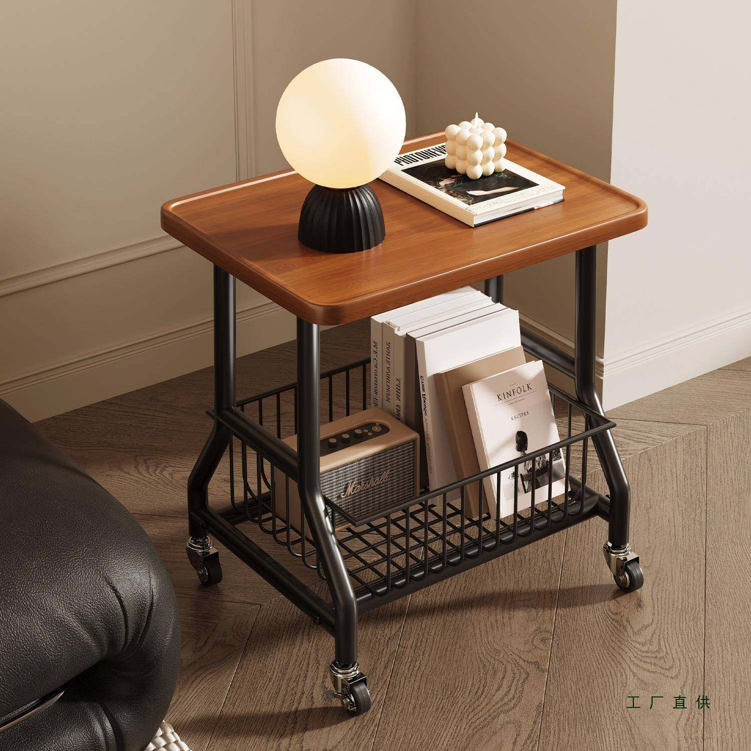 沙发边几可移动客厅小推车置物架带轮奶油风小茶几家用简易小桌子,机械设备,其他机械设备,淘宝优惠券,粉丝福利购,淘宝优惠卷
