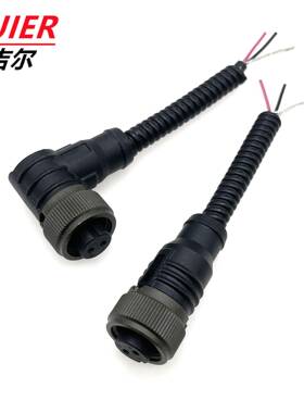 mil-c-5015连接器10SL-4S2/3/4芯304波纹管C5015系列圆形航空头