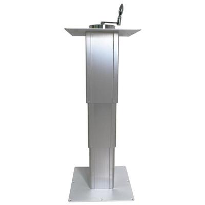 现货手动榻榻米升降机三节大铝榻榻米升降柱手摇升降台配件