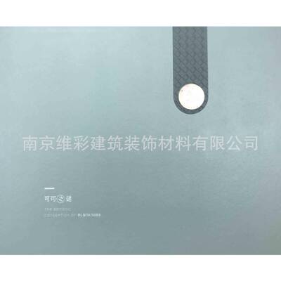 曼斯顿/MANSTON色织提花欧式风背景无缝墙布壁布可可之谜