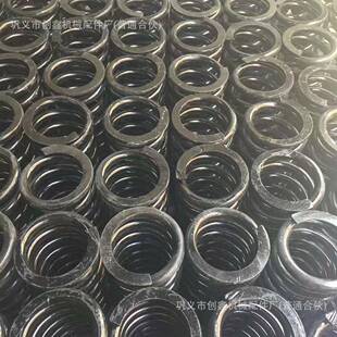 供应大弹簧、热卷弹簧、工程机械弹簧60Si2MnA/50CrVA材质