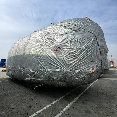 大型设备保护罩运输罩风力发电机罩防水防尘防晒防刮花罩加厚材料