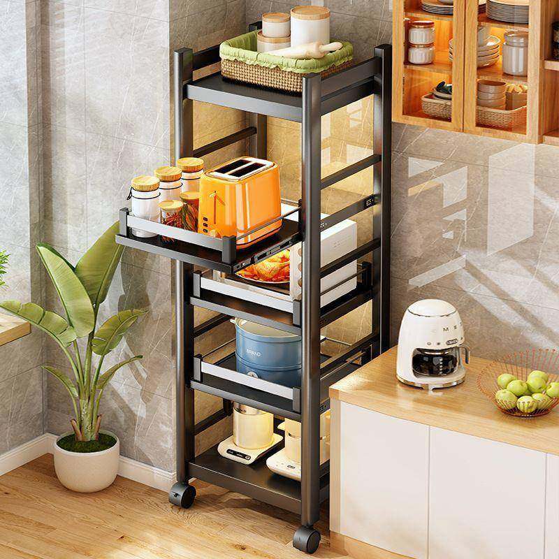 抽拉置物架厨房落地式多层微波炉烤箱锅架子可折叠收纳储物柜,鲜花速递/花卉仿真/绿植园艺,割草机/草坪机,淘宝优惠券,粉丝福利购,淘宝优惠卷