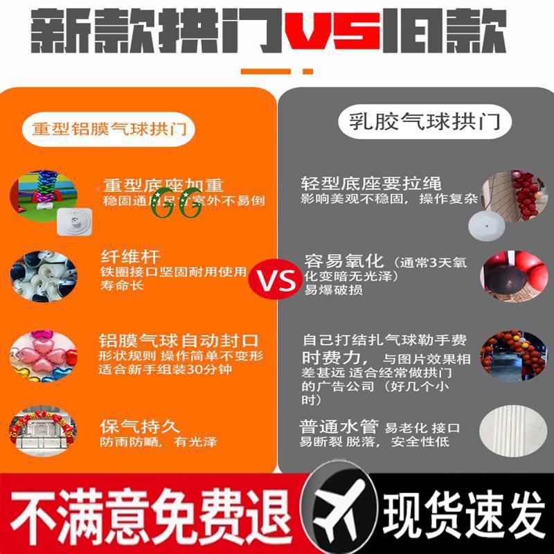 结婚布气球拱门装饰订婚婚拱布置女礼方门喜庆场ltao8915景置大门