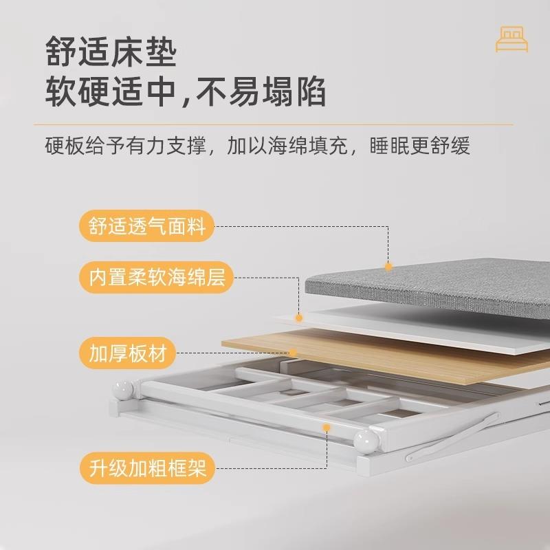 L$H家用固单人G39-G022人简易午休成午睡加双小床宿舍出租房硬人