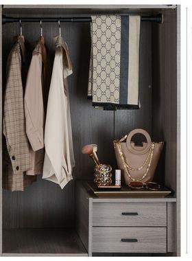 轻奢装饰品房样31357间板间样板衣帽衣柜衣软装服摆件套装