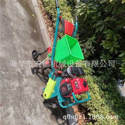 3行汽油播种条MDQ机轮小型施肥机单行大豆玉米独播机