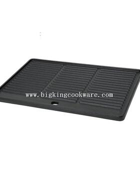 BB方Q铸烤盘长形41铁2.5x7.5cm野营铸铁BK-4127烧烤盘