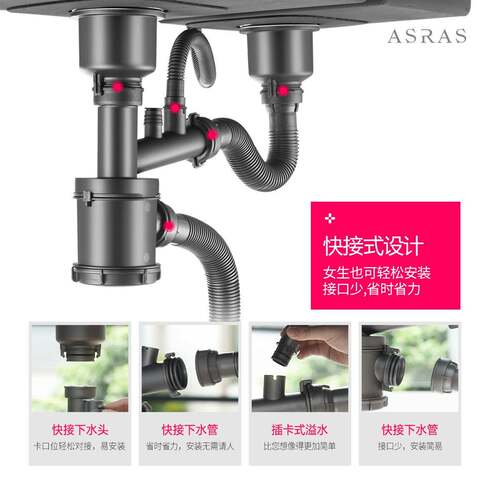 ARAS-110+1SAS/下水不锈钢水槽器