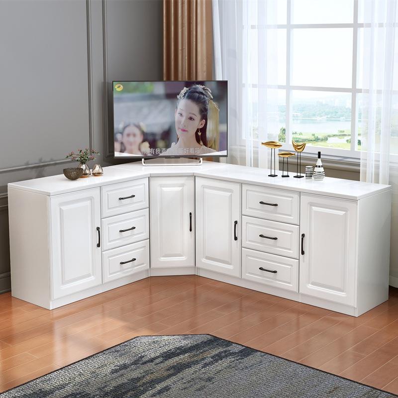 卧室转角柜柜实木合34495电视收品纳柜客厅厨房组墙角柜三角柜新