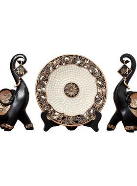 新式酒柜装居饰创意中代家11sz016客厅办公室玄关装饰品轻奢招财