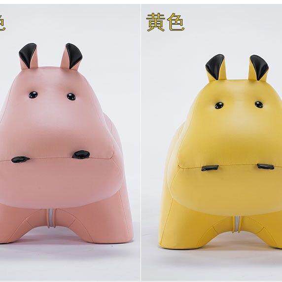 马象凳针织客厅动物凳河子UKE凳儿童坐凳大矮凳卡通网红创意家用