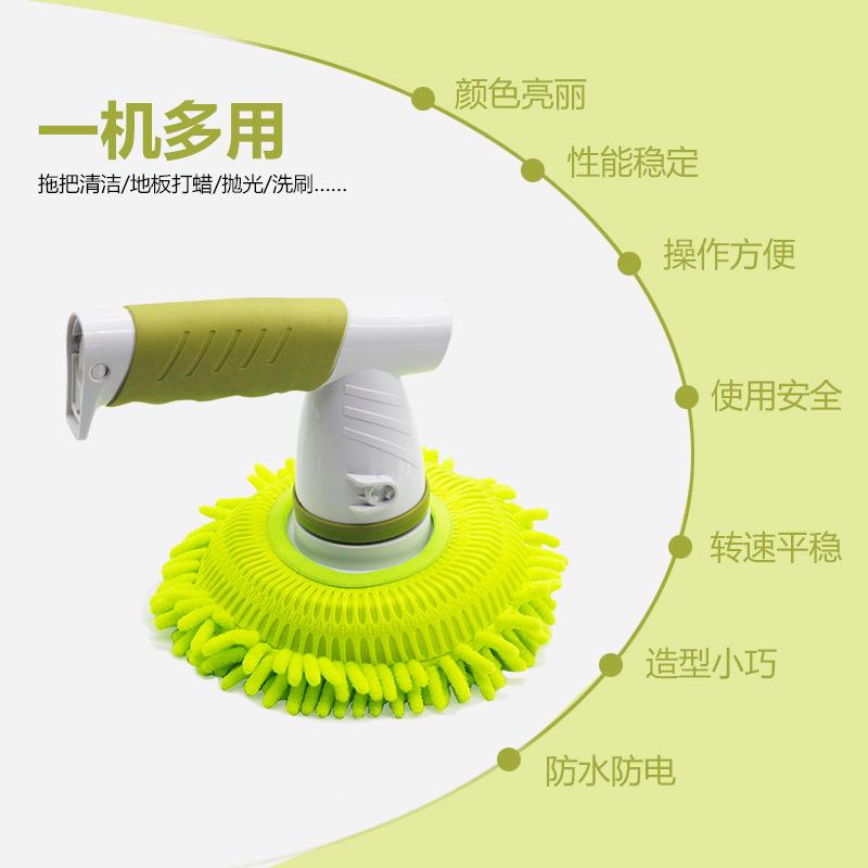 充电动清洁刷子用电636家器厨房清洁工具洗瓷砖玻璃擦清机长柄拖