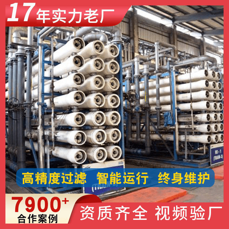 水处理成套设备 生活饮用除盐水设备 制造业去离子水设备