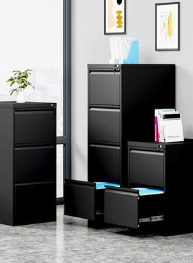 卡A4F箱C铁挂捞HJFDIGAN柜办公文件柜快劳柜皮档带锁抽屉案矮柜资