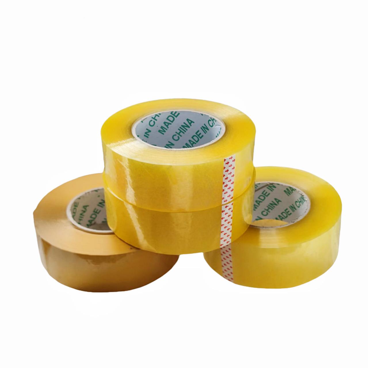 胶带透明大卷厂宽SDG家直销快封箱.打包4.5-55透递明胶米黄整箱