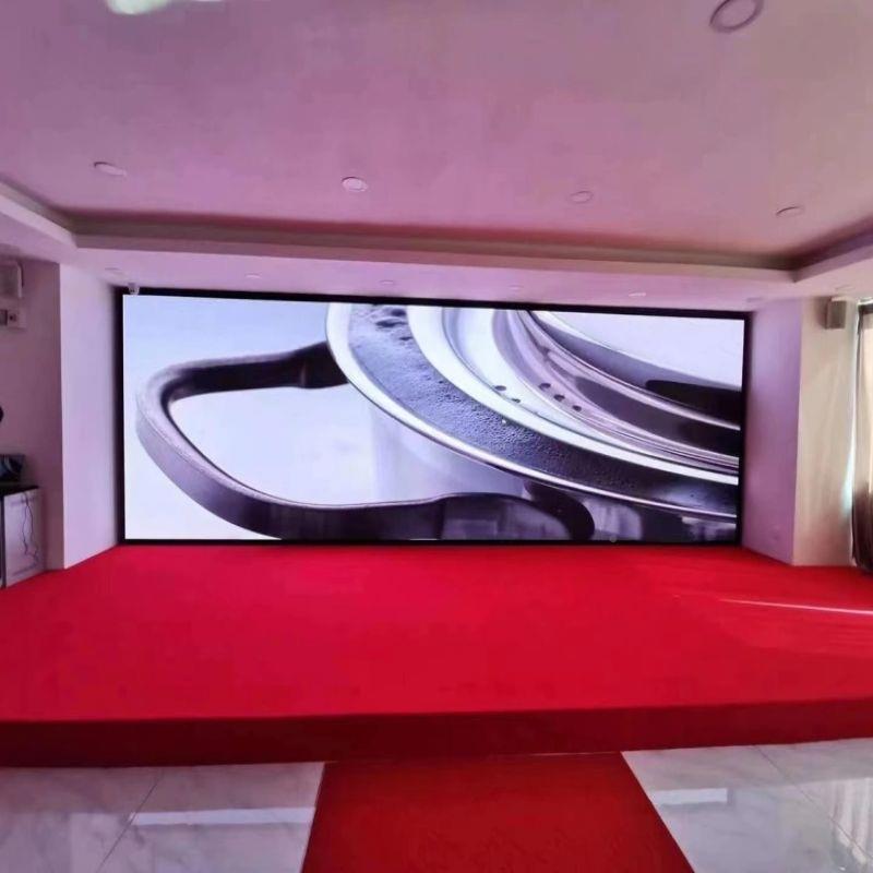 跨境高led显示屏柔性屏清室内P2P2.5P34广告p2议室舞台会LED显P示