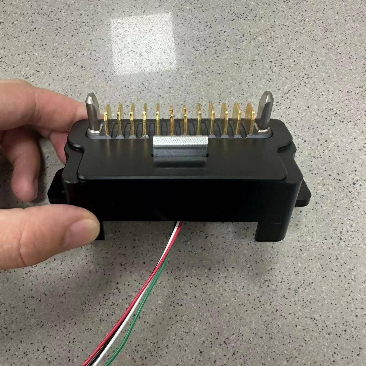 18S智能电池插头+安装座适用于18S30000mah智安海盈格式