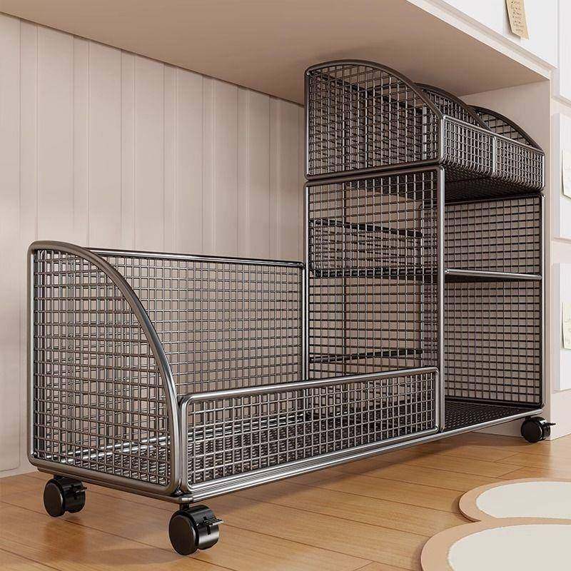 可移动桌边收纳架小书架教室旁学生书本带轮置物架书立架桌面书桌,节庆用品/礼品,新娘配件,淘宝优惠券,粉丝福利购,淘宝优惠卷