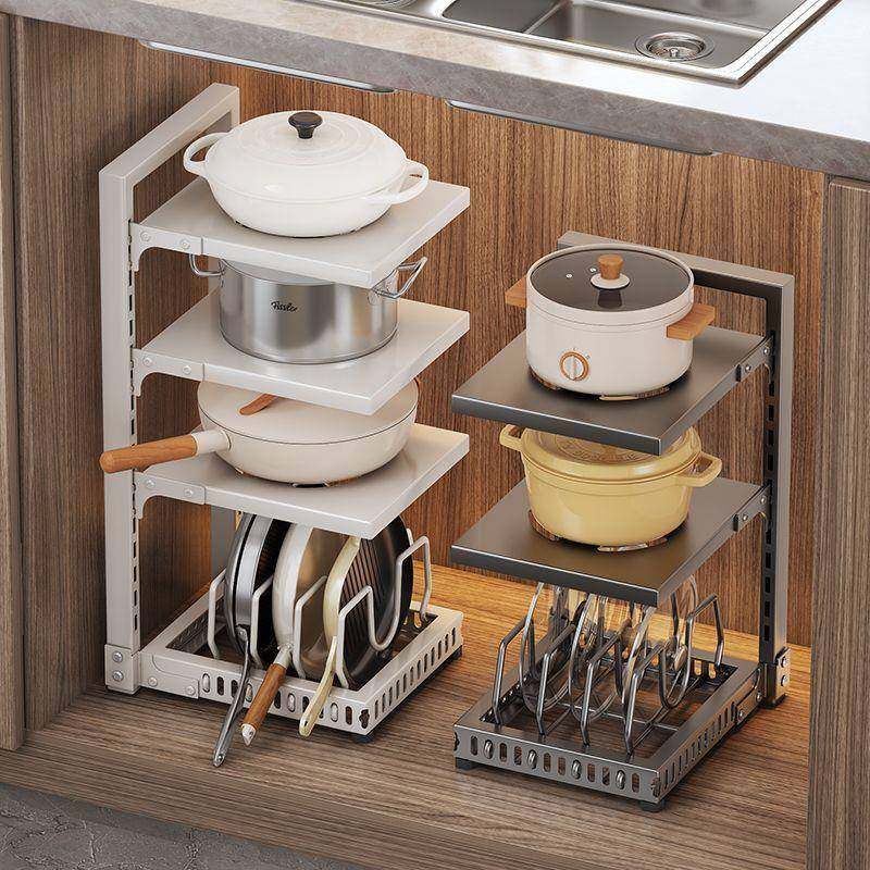 厨房置物架家用锅架分层架子水槽多功能橱柜台面多层锅具收纳锅架,节庆用品/礼品,新娘配件,淘宝优惠券,粉丝福利购,淘宝优惠卷