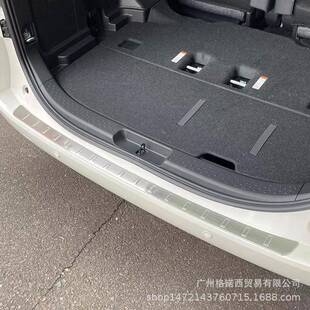 适用22款SIENTA10系不锈钢后护板SIENTA防刮撞后备箱门槛条