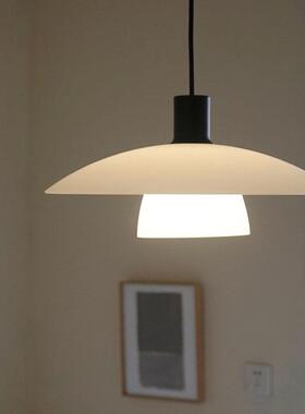 诧寂风小吊灯设计师日式单头吊灯丹麦现代简约玻璃ph5餐厅灯吊灯