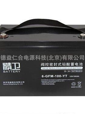 科华蓄电池6-GFM-100-YT/12V100AH铅酸蓄电池