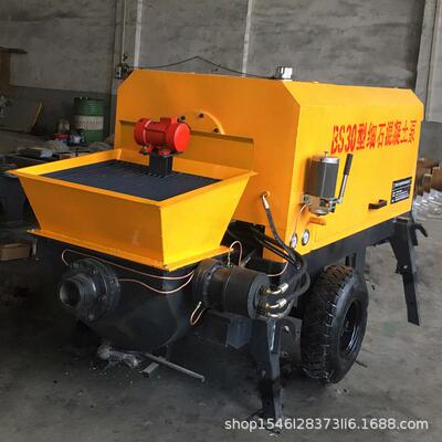 二次结构混凝注泵机建筑细石水泥砂浆浇注机混凝土小型输送泵