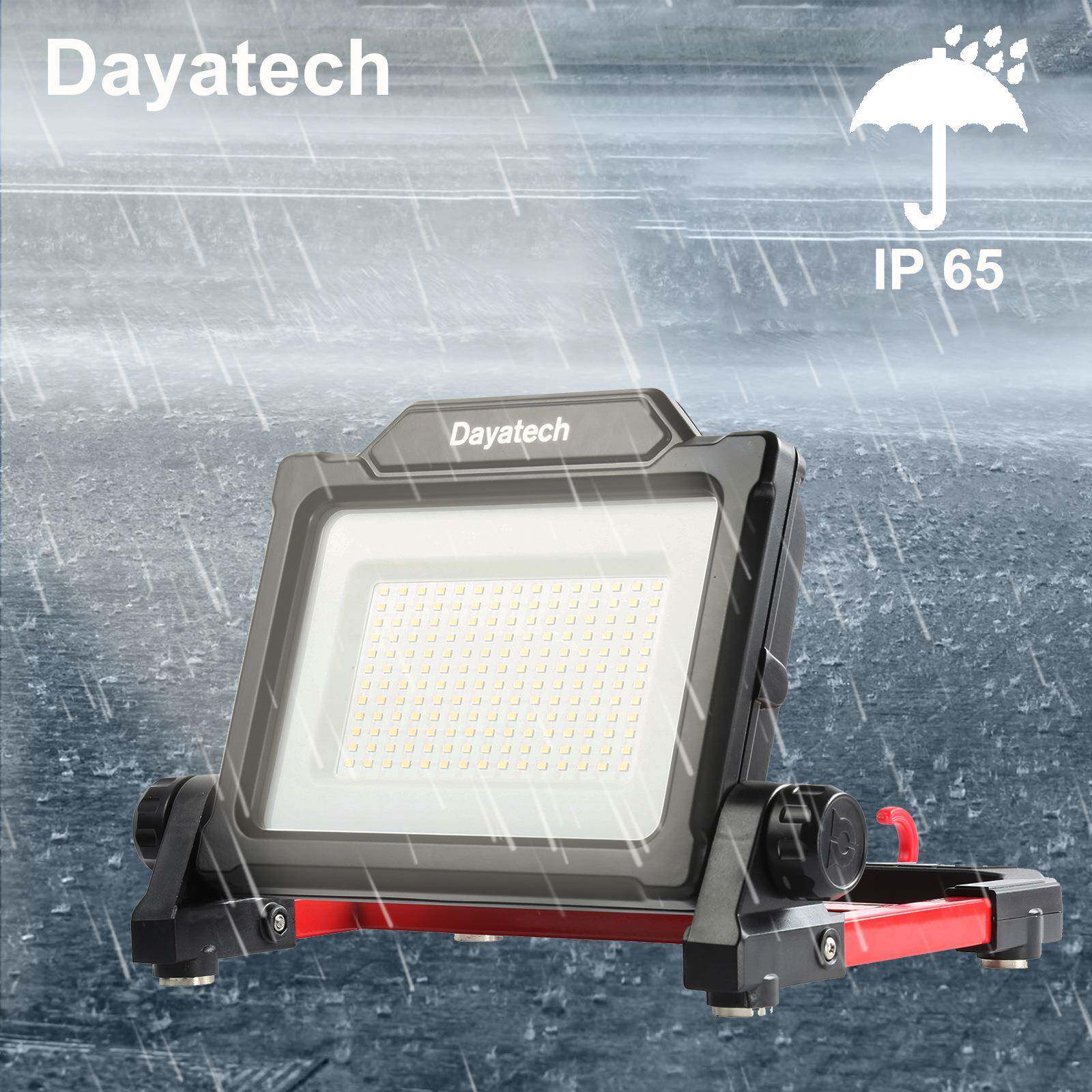 100WLED投光灯便携式可折叠工作灯带磁铁高亮LED磁吸便携磁吸折叠